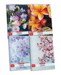 Herlitz A4-es kockás füzet 32 lapos - Virágok (09093110)