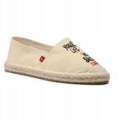 Big Star Női bézs színű espadrilles, könnyű anyagból, belebújós fazon, 37-es méret (206535870)