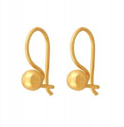 Lovrin Lenyűgöző arany fülbevaló 585 kifinomult és stílusos minden nő számára (61111626)