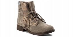 s. Oliver Női bokacsizma S. Oliver Pepper Flower bőr szürke bélelt 36 (5-25243-29 335)