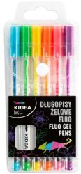 kidea Fluoreszkáló zselés toll szett 6 db-os (DZFA6KA)