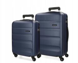 ROLL ROAD Flex Navy kék, Abs utazóbőrönd szett, 55-65cm, 5849562 (5849562)