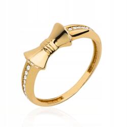 Lovrin Arany gyűrű 585 14k cirkónia kövekkel, masni mintával, 1.58g (58717454)