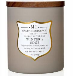 Colonial Candle Téli fűszeres szójaviasz illatgyertya üvegben Winter's Edge Colonial Candle (665098599494)