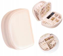  Ékszerdoboz szervező ékszertartó bőr ékszeres ládikó kis tok (Szkatułka pudełko na biżuterię organizer)