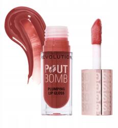 Revolution Beauty Pout Bomb Cookie Warm Nude ajakfény, ajaknövelő hatással (1840835)