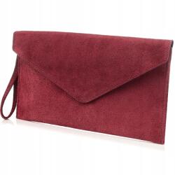 Beltimore Boríték Olasz bőr velúr névjegykártyatartó táska nat. estélyi bőr (N1bordo)