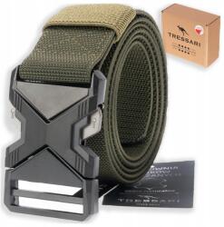 Tressari Öv katonai taktikai öv Qr heveder zöld nadrághoz erős (Parciany pasek TRESSARI zielony damski męski)