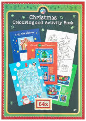 MOXY Karácsonyi foglalkoztató és színező füzet, A/4, 64 lapos (800074) (RMS-800074) - mesescuccok