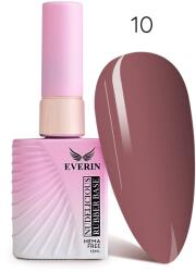 Everin Rubber Base Everin Nudelicious 10 - Bază rubber Nude Roz-Mov Închis, HEMA & TPO Free, 15ml (NUS-10)