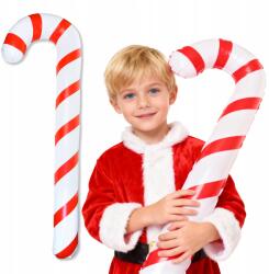 Allbag Felfújható Karácsonyi Cukorpálca 90 cm Nagy Karácsonyi Dekoráció (LASKI003)