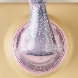 Everin Rubber Base Everin White Lover 03 - Bază rubber Liliachie cu Sclipici Holografic, HEMA & TPO Free, 15ml (WL-3)