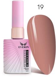 Everin Rubber Base Everin Nudelicious 19 - Bază rubber Nude Roz-Bej, HEMA & TPO Free, 15ml (NUS-19)