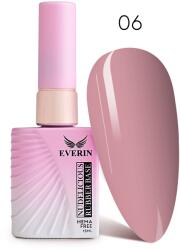 Everin Rubber Base Everin Nudelicious 06 - Bază rubber Nude Roz Pastel, HEMA & TPO Free, 15ml (NUS-06)