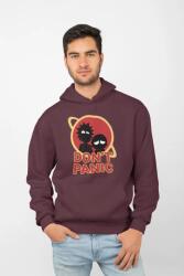  D&b Unisex Hoodie MO00048 Rick And Morty Bordó-Méret S