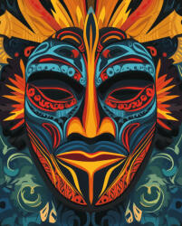 Alkotásutca A maszk - Számfestő készlet kereten 40x50