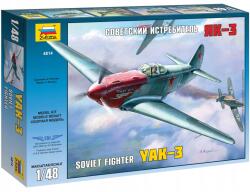 Zvezda Makett készlet repülőgép 4814 YAK-3 Szovjet II. világháborús vadászrepülőgép (1: 48)
