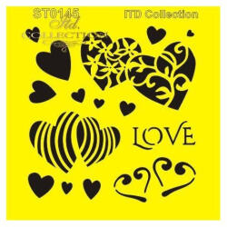 Stencil 16x16cm - csinaldmagadshop