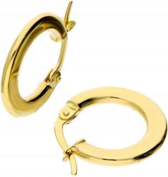 Lovrin Arany fülbevaló 585 Karika széles Kör 14KT női minta ajándékba (Lovrin 58760)