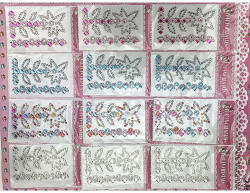  Öntapadós flitterdekoráció mintás 12tasak - csinaldmagadshop