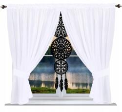  Kész függöny 150x200 panel álomfogó filc sima függönyök nappaliba fehér (5907167204393 Łapacz snów)