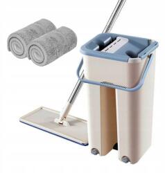  Felmosó Vödör Lapos Felmosó Tisztítás Könnyű Kiegészítő Betétek (MOP Z WIADREM)