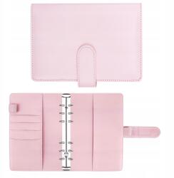  A6-os jegyzetfüzet/tervező, költségvetési iratrendező, pénzügyi megtakarító készlet, szervező (Notes róż planer organizer segregator A6)