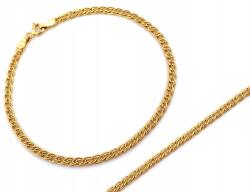 Lovrin Arany színű Mona Lisa láncos karkötő, 585-ös finomságú 14 karátos aranyból, 1, 37g súlyú, nőknek (61006783)