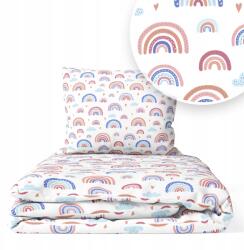 Ankras Ágyneműhuzat 135x100 Gyerek 2EL 100x135 Kiságyhoz (TĘCZA Z BRĄZEM P-2 135/100 40/60)