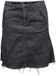 Part Two Midi szoknya, kényelmes, farmer, tartós, fekete, 38/1-es méret (UB000074)