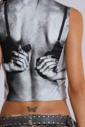 Jaded London Illusion Printes Hátsó Melltartó Tank Méret 4UK/32EU (JWT4421)