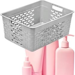 BranQ Kosz Tároló Kosár Szabadon Álló Szürke Szellőzős Branq 3, 5L (1772 - szary)