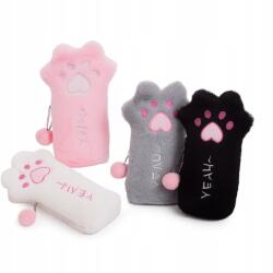  Plüss tolltartó macskamancs formában - aranyos és puha rendszerező iskolai felszerelésekhez (010)