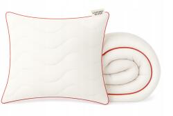 Strefa Spania Linea Rosso szett: Paplan 140x200 Párna 70x80 Lengyel minőség (ZEST-LINE-ROS-140X200+70X80 l)