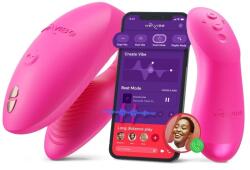 WE-VIBE Vibrator pentru Cuplu Chorus Pro, We-Vibe App, Bluetooth Control, Electric Pink Vibrator
