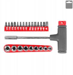 MAAN T-markolatú csavarhúzó készlet, 25 részes (4514)