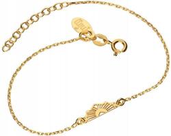 Lovrin Ezüstözött, 925-ös ezüst karkötő, áttört mintával, 1, 32g, medálokkal, nőknek (Lovrin 52276)