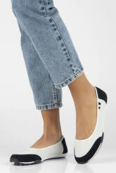 Filippo Női Félcipő Filippo DP142 Sportos Fehér Természetes Bőr Bebújós (DP142/25 WH NV)