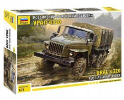 Zvezda 5050-es katonai modellkészlet URAL-4320 teherautó (1: 72) (4600327050502)