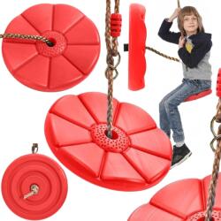 Lewer Hinta Gyerekeknek Kerek Korong Erős Piros a kertbe (HUŚ-D)