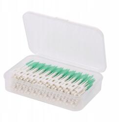  160 db kétvégű, puha szilikon fogpiszkáló és fogselyem szájhigiéniához (128504401342)