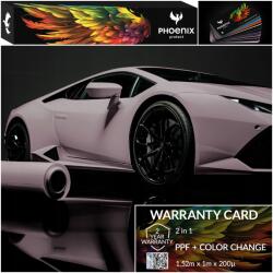  Színes Ppf fólia Phoenix Protect Színváltó autó Matte Frozen Berry (Folia PPF Matte Frozen Berry 152cmx100cm)