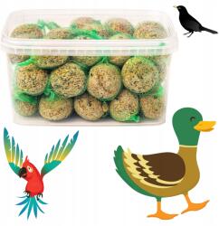  Zsírgolyók 3KG Cinegék Verébeknek Kemények Gyorsan Elfogynak vödör