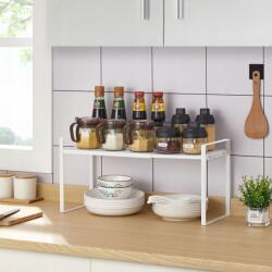  Fém Loft konyhai polc, állítható 34-54cm (7653959356440)