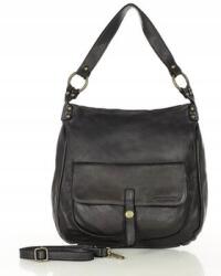 Marco Mazzini Bőr táska Marco Mazzini fekete v249a (v249)