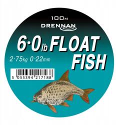 Drennan Float Fish zsinór 100m 6, 0lb 0, 22mm (LCFF060)
