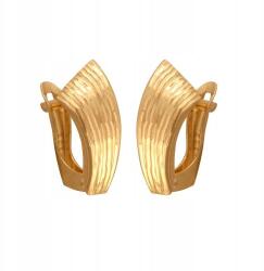 Lovrin Női fülbevaló 585 aranyból, gravírozással díszítve 1, 30g elegáns (61130738)