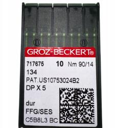 Groz-Beckert Tűk Láncszemes Gépekhez 135x5 DPx5 90/14SES 10DB (135x5 90ses)