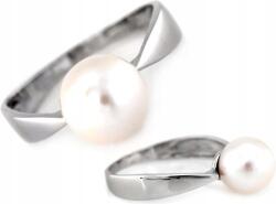 Lovrin 585-ös fehérarany gyűrű időtlen gyönggyel, 14-es méret, ajándékba
