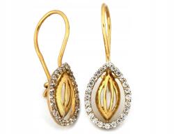 Lovrin Arany fülbevaló nőknek 585 anyának divatos (63149550)